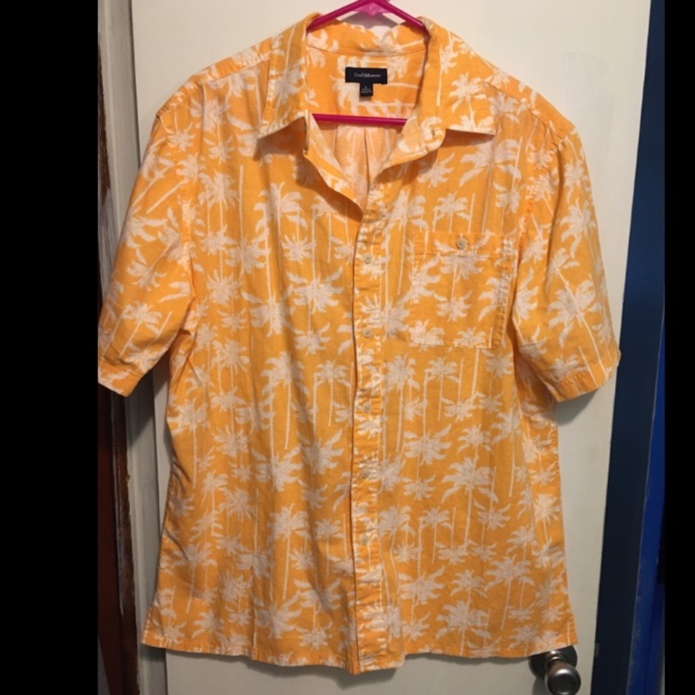 Palm Tree Button Up Shirt